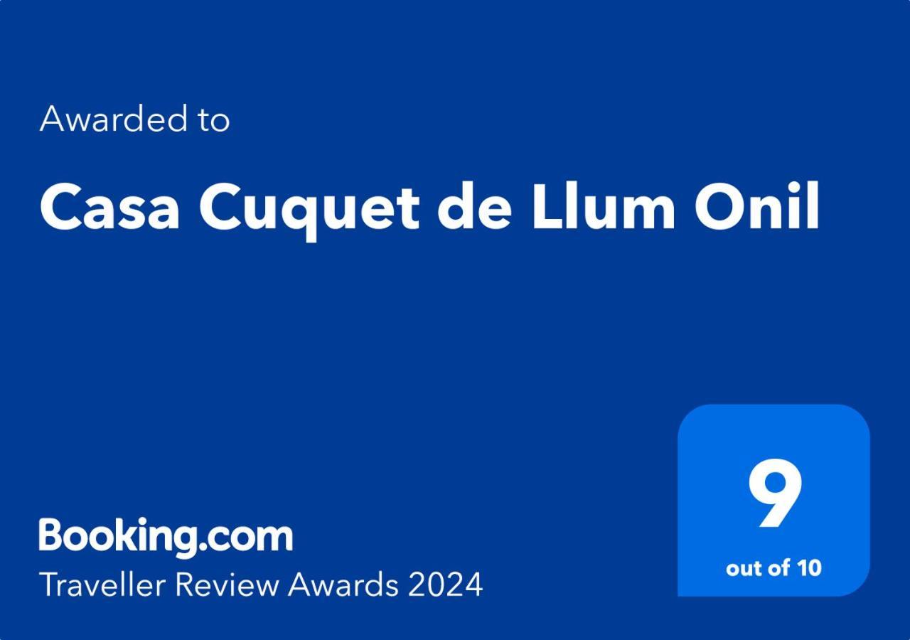 Casa Cuquet De Llum Onilヴィラ エクステリア 写真